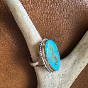 Turquoise Silver Women's Ring